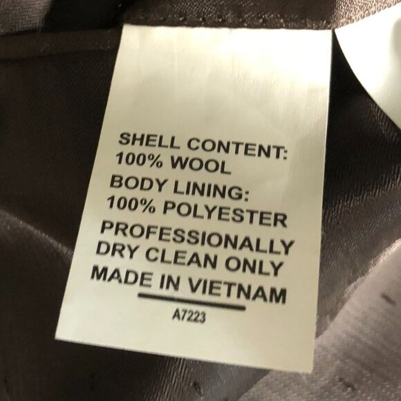 Daniel Gray Trio Mens Brown Blazer 50R Wool - Picture 12 of 16